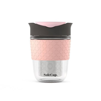 SoleCup Tea Steeper (pink/black) - Wellaroma