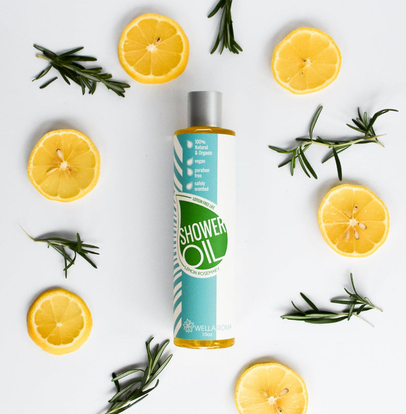 Shower Oil: Lemon Rosemary