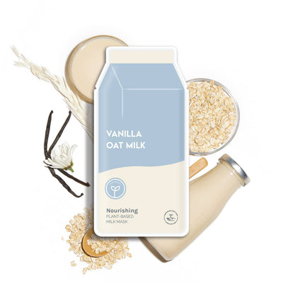 Vanilla Oat Milk Nourishing Plant-Based Milk Mask - Wellaroma