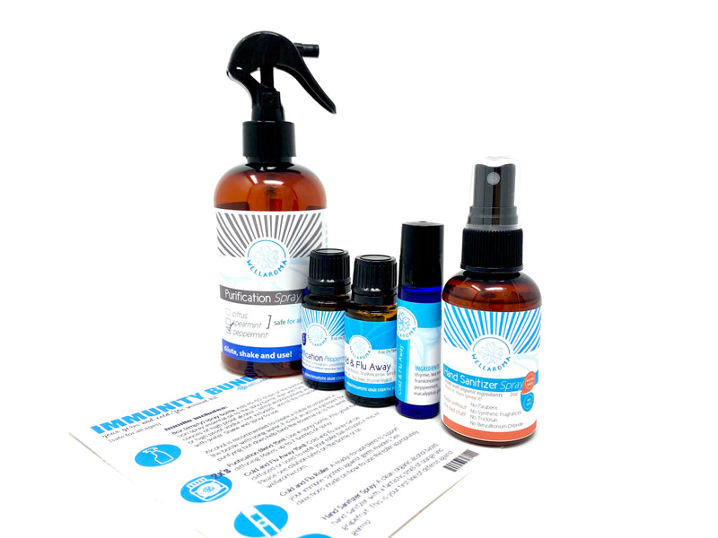 Immunity Bundle - Build Your 15ml Bundle WITH HAND SANITIZER