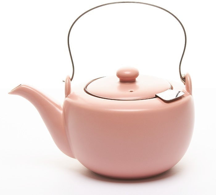 Satin Teapot - Vintage Pink