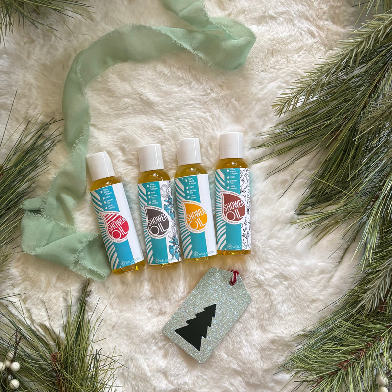 Mini Shower Oil Set - With our Fav Fall/Winter Scents