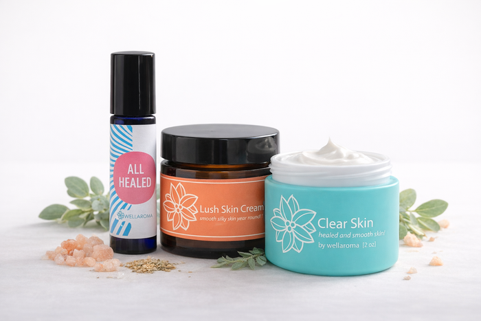 Clear Skin System: cream, moisturizer and roller