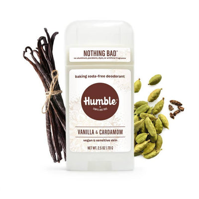 Humble Deodorant -  Vanilla & Cardamom (Holiday Scent) (Vegan) - Wellaroma