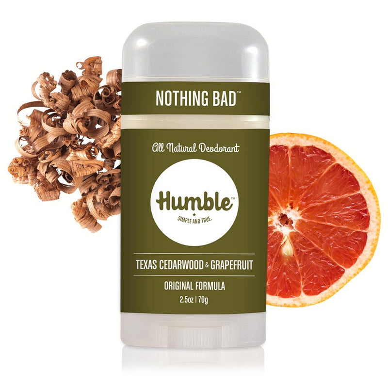 Humble Deodorant - Texas Cedarwood & Grapefruit