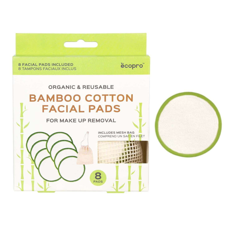 Bamboo Cotton Facial Pads - Wellaroma