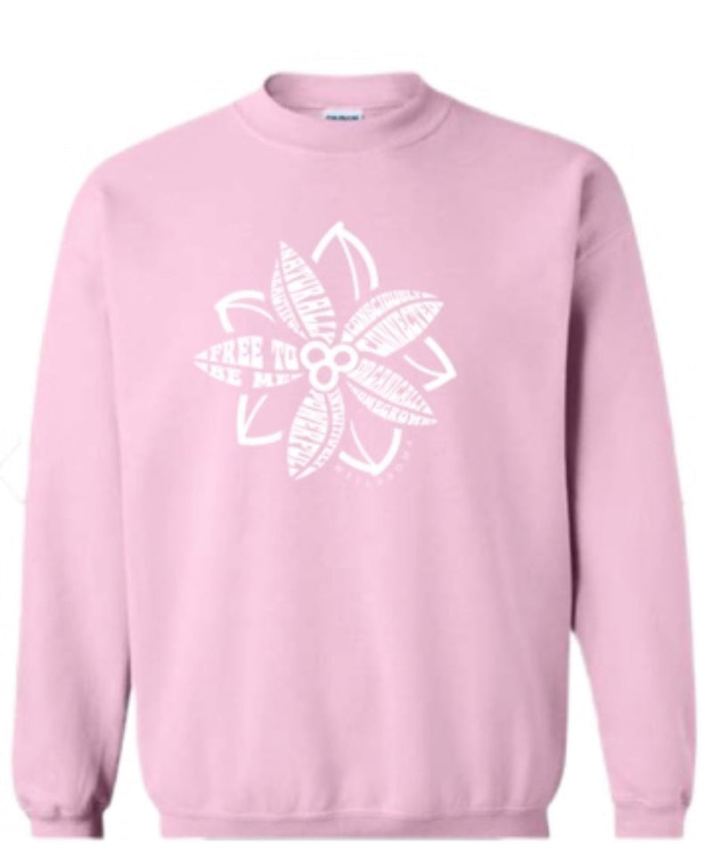 Crewneck sweatshirt Pink