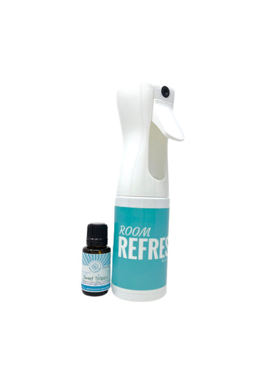 Room Refresher Sweet Tropics + Bottle - Wellaroma