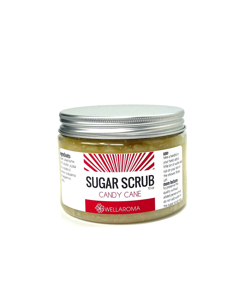 Candy Cane Sugar Scrub