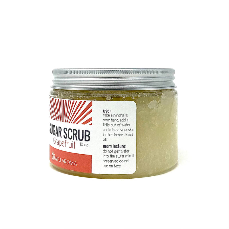 Grapefruit Sugar Scrub