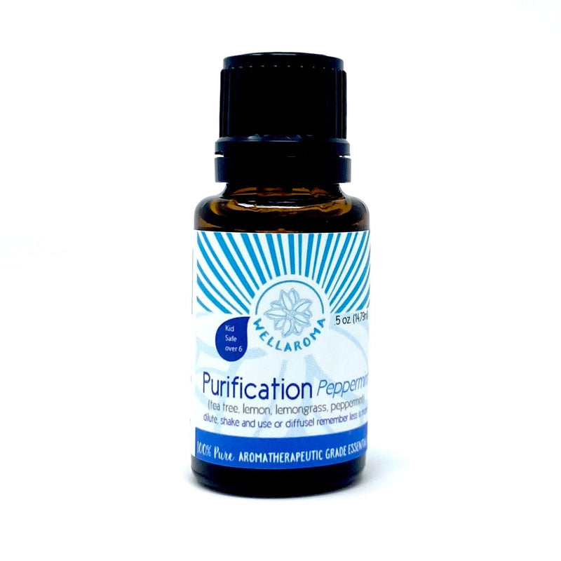 Purification  (Spray) - Peppermint 15ml + Bottle - Wellaroma